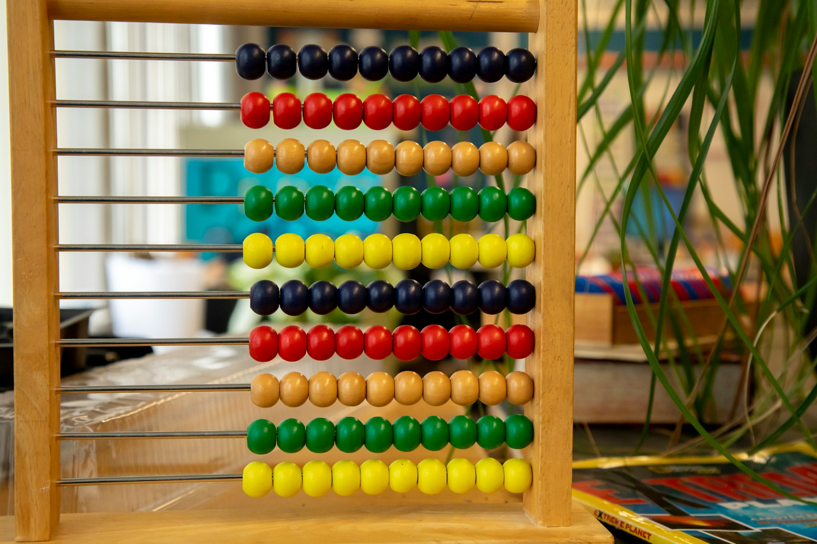 A note in abacus