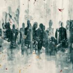 a group of people standing next to each other